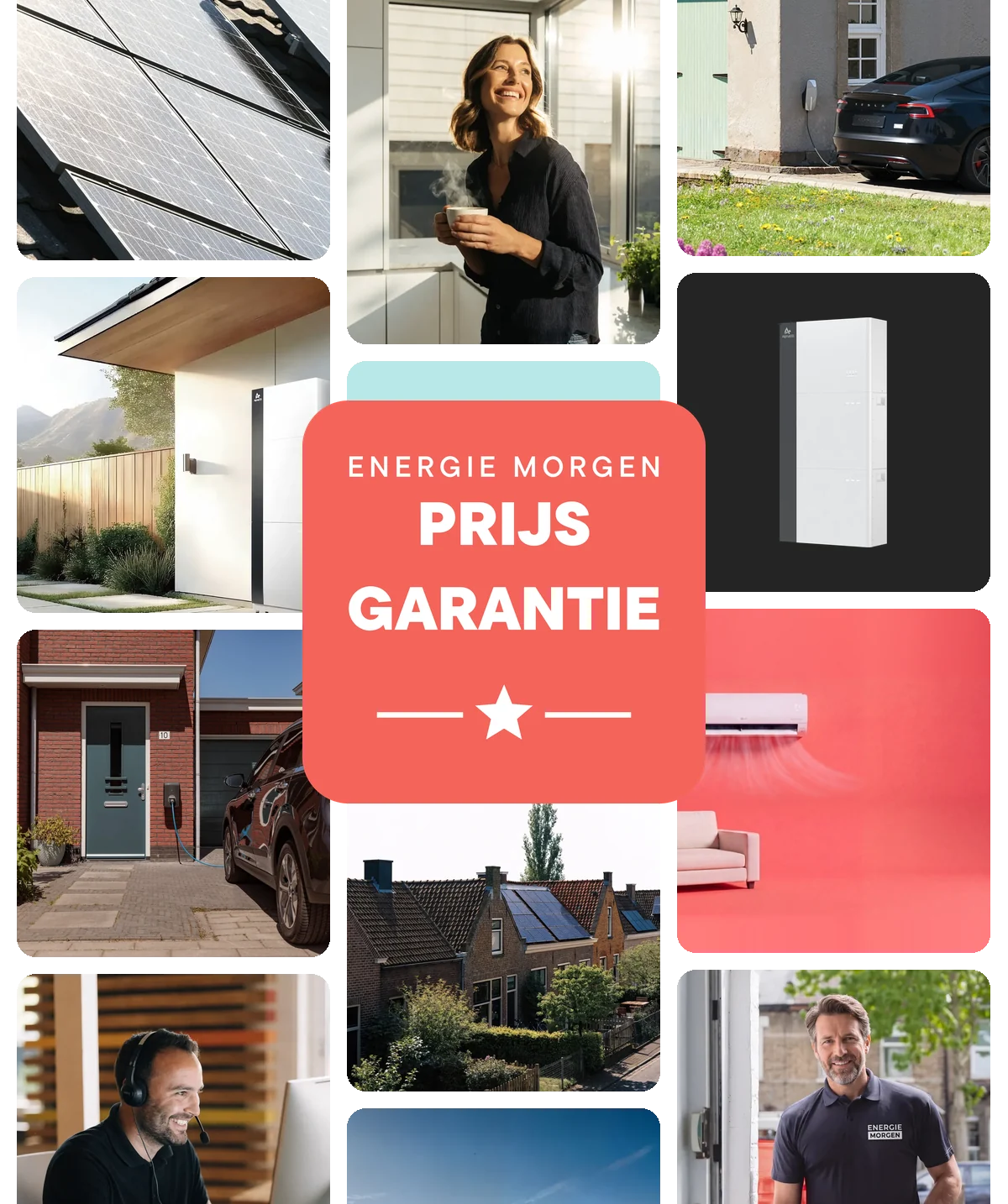 Woning met zonnepanelen — de prijsgarantie van Energie Morgen